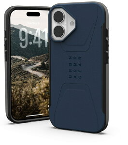 Urban Armor Gear UAG iPhone 17ΉϏՌP[X CIVILIAN MAGSAFE }[h UAG-IPH25MB-CMS-ML
