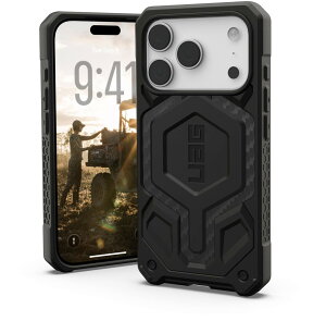 Urban Armor Gear UAG iPhone 17 ProΉϏՌP[X MONARCH PRO MAGSAFE / CAP J[{t@Co[ UAG-IPH25MA-PMC-CF
