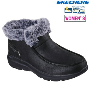 SKECHERS �X�P�b�`���[�Y �y���f�B�[�X�z�O���C�V���� �E���g�� �R�[�W�[ �Q�b�^�E�F�C �y�u���b�N�z 144221 GLACIAL ULTRA - COZY GETAWAY �X���b�v�C���Y