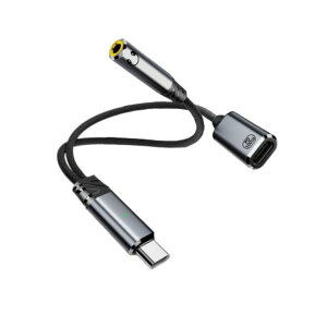 FSC 2in1 3.5mm CzϊA_v^[ O[ FS-C35DACPD-GY