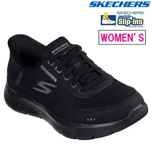 SKECHERS/�X�P�b�`���[�Y �y���f�B�[�X�z �X���b�v�C���Y �S�[�E�H�[�N �t���b�N�X �N���A �N���[�N�y�u���b�N�z124846W GO WALK FLEX-CLEAR CREEK