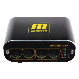 MIDITECH �~�f�B�[�e�b�N MF4X4 MIDIFACE 4x4 USB�Ή�MIDI�C���^�[�t�F�[�X