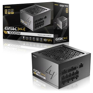 Antec �A���e�b�N 80PLUS GOLD �F�؎擾 ���������ϋvATX�d�����j�b�g 1000W���f�� GSK1000 ATX3.1