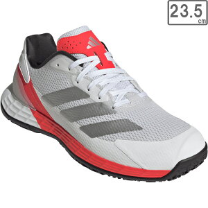 adidas �A�f�B�_�X �y���j�Z�b�N�X�z�f�t�@�C�A���g �X�s�[�h �I���j�R�[�g / Defiant Speed Omni Court KK1414 �y23.5cm�z �y�t�b�g�E�F�A�z���C�g/�V���o�[���^���b�N/���V�b�h���b�h�z