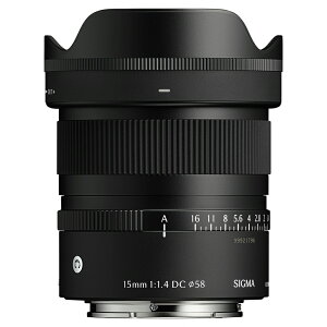 �y���w���O�ɁA�[�����⍇�����������z SIGMA �V�O�} 15mm F1.4 DC | Contemporary �\�j�[ E�}�E���g�p�@ SONY E mount �~���[���X��p�@APS-C�Ή�
