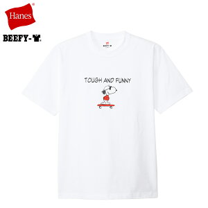 Hanes �w�C���Y �y�����Y�zPEANUTS X BEEFY-T ����T�V���c �y�z���C�g�z HM1-D002 �s�[�i�b�c X �r�[�t�B�[T