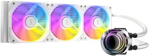Antec �A���e�b�N ARGB LED�t�@�����ڐ����̌^���j�b�g �z���C�gVortex Lum 360 ARGB White