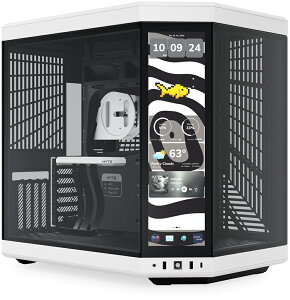 HYTE 14.9�C���`�^�b�`�t�����p�m���}�K���X����PC�P�[�X �p���_ Y70 Touch Infinite Panda