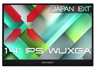 JAPANNEXT �W���p���l�N�X�g WUXGA�Ή� 14�^�t���f�B�X�v���C/miniHDMI×1�AUSB-C×2/�u���b�N/�X�s�[�J�[/2�N�ۏ� JN-MD-IPS14WX