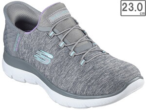 SKECHERS �X�P�b�`���[�Y �y���f�B�[�X�z�X���b�v�C���Y �T�~�b�c �_�Y�����O �w�C�Y �y23.0cm�z�y�O���[/�}���`�z149937W