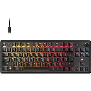 CORSAIR �R���Z�A K70 CORE TKL RGB ���J�j�J���Q�[�~���O�L�[�{�[�h (JP) MLX RED CH-911911E-JP