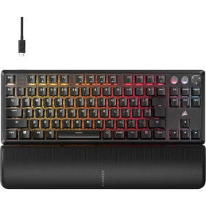 CORSAIR �R���Z�A ���s�b�h�g���K�[�t�� K70 PRO TKL �����\�z�[������ �Q�[�~���O�L�[�{�[�h MGX v2 �u���b�N CH-911911G-JP