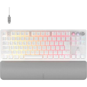 CORSAIR �R���Z�A ���s�b�h�g���K�[�t�� K70 PRO TKL �����\�z�[������ �Q�[�~���O�L�[�{�[�h MGX v2 �z���C�g CH-911921G-JP