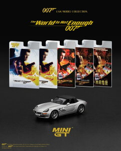 SUNRICH JAPAN �T�����b�`�W���p�� MINI GT 1/64 BMW Z8 �u���[���h�E�C�Y�E�m�b�g�E�C�i�t�v �p��Ńp�b�P�[�W MGT00906-007E