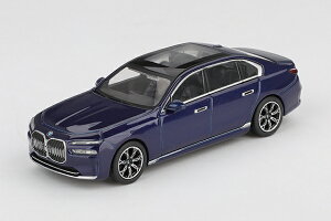 SUNRICH JAPAN �T�����b�`�W���p�� MINI GT 1/64 BMW i7 xDrive60 �^���U�i�C�g�u���[���^���b�N(���n���h��)MGT01111-L