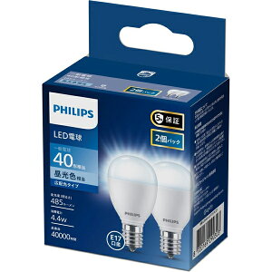 PHILIPS �t�B���b�v�X LED�d��40W�EE17�E2P �����F LDA4D-G-E17/E/K/2P