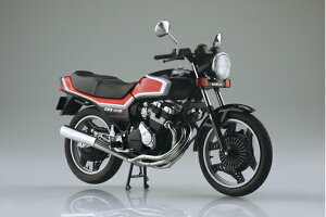 AOSHIMA �A�I�V�} 1/12 �����i�o�C�N Honda CBX400F �u���b�N/�L�����f�B�A�����A�i���b�h