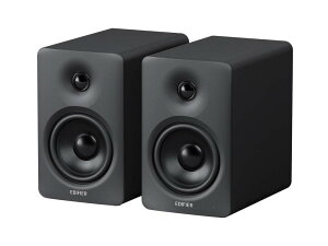 Edifier �G�f�B�t�@�C�A �R���p�N�g�A�N�e�B�u�X�s�[�J�[ 100W Bluetooth HDMIeARC �� �����f�W�^�� AUX �u���b�N USB-C ED-M90-BK