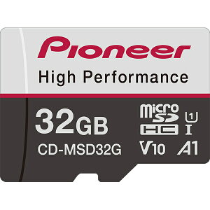 Pioneer �p�C�I�j�A microSDHC�������[�J�[�h 32GB CD-MSD32G
