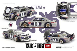 SUNRICH JAPAN �T�����b�`�W���p�� MINI GT 1/64 Nissan �X�J�C���C�� GT-R(KPGC10) Kaido Works V1(�E�n���h��)