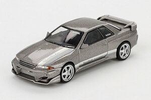 SUNRICH JAPAN �T�����b�`�W���p�� MINIGT1/64 Nissan �X�J�C���C�� GT-R R32Veilside�R���o�b�g C-I Veilside �R���o�b�g�O���[(�E�n���h��)