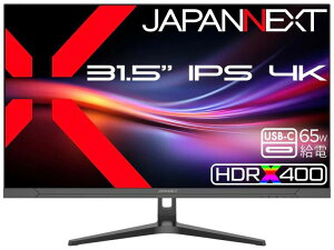 JAPANNEXT �W���p���l�N�X�g 4K�Ή� 31.5�^�t���f�B�X�v���C/HDMI×1�ADP×1�AUSB-C×1/�u���b�N/�X�s�[�J�[/2�N�ۏ� JN-IPSB315U-C6 �P�i�w���̂݉i���ꏤ�i�ł���Ε����w���j �N���W�b�g�J�[�h ���