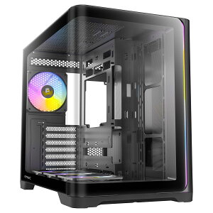 Antec �A���e�b�N �~�h���^���[PC�P�[�X �u���b�N C5 Curve ARGB