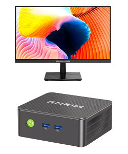 GMKtec+Titan Army GMKtec NucBox G3S �~�jPC�� Titan Army P2510G2�Q�[�~���O���j�^�[ �Z�b�g