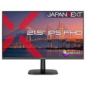JAPANNEXT �W���p���l�N�X�g �t��HD�Ή� 21.5�^�t���f�B�X�v���C/HDMI×1�ADP×1/�u���b�N/�X�s�[�J�[��/2�N�ۏ� JN-IPS215FNS �P�i�w���̂݉i���ꏤ�i�ł���Ε����w���j
