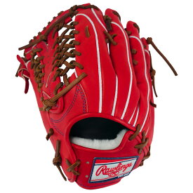 Rawlings ローリングス 【一般軟式用】HOH PRO EXCEL Wizard #02【レッドオレンジ】【左投げ用】【外野手用】 【サイズ12.5】GR6HW2B88MG HOH プロエクセル ウィザード 小指2本入れ コユニ