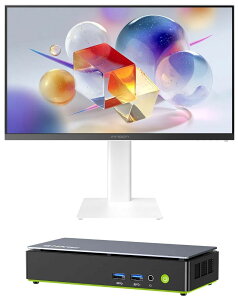 GMKtec+INNOCN GMKtec K13 �~�jPC�� INNOCN CB27U1 27�^���j�^�[�Z�b�g