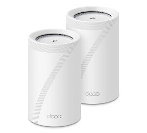 TP-Link �e�B�[�s�[�����N BE14000 �g���C�o���h���b�V��Wi-Fi 7�V�X�e�� Deco BE68(2-pack)