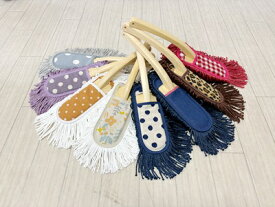 木製ハンドル付き ハンディモップ