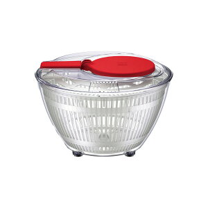 【Sサイズ】 viv サラダスピナー S 野菜水切り器 レッド ブラック ワールドクリエイト 日本製 水切り器 折りたたみ コンパクト サラダ スピナー 小さめ分解 洗える 外して収納 キッチンツール