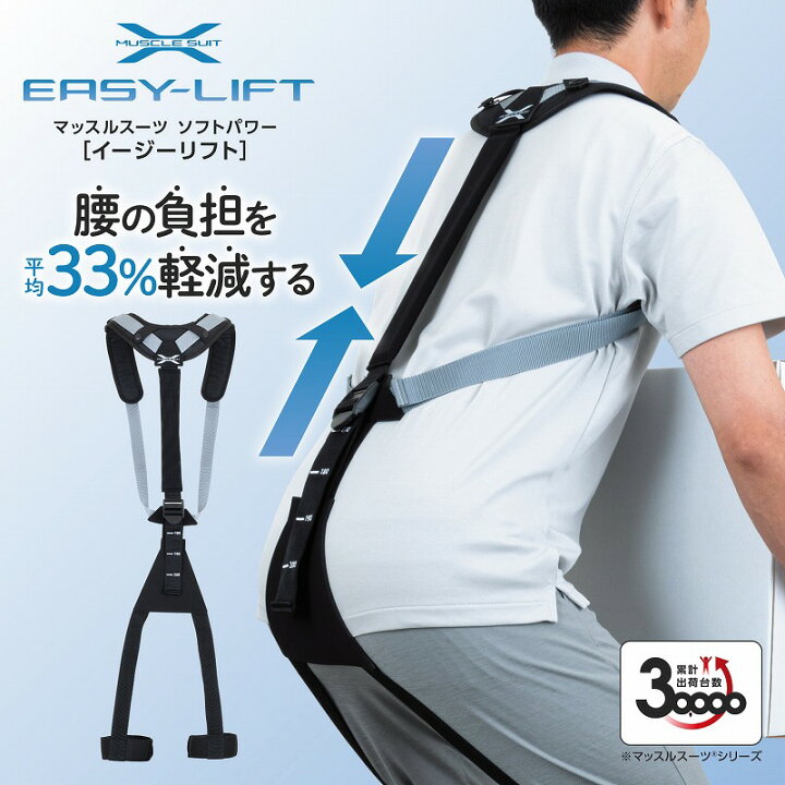 楽天市場】公式｜マッスルスーツ Soft-Power EASY-LIFTアシストスーツ 