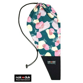 nokduk テニスラケットケース テニスラケット カバー テニスラケット バッグ グリーンリーフ スマートでコンパクト（2本可） テニスソフトケース ショルダー ラケット バッグ テニス テニスラケット ソフトカバー