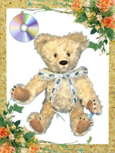 DVD付きテディベア型紙 TP-1009 爪付きテディベア 熊の型紙 ぬいぐるみ型紙 クマ型紙 作り方説明書付き くま型紙 パターン ぬいぐるみ資材 ぬいぐるみ材料 Teddy Bear