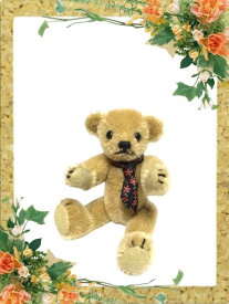 ミニチュア テディベア型紙 TP-1019 熊の型紙 ぬいぐるみ型紙 クマ型紙 作り方説明書付き パターン ぬいぐるみ資材　ぬいぐるみ材料 Teddy Bear