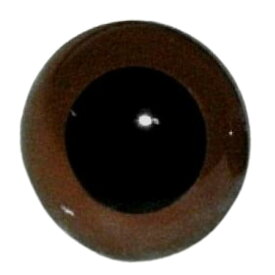 ガラスアイ ダークブラウン 14mm ぬいぐるみ 材料 資材 素材 テディベア 材料 道具 アニマル