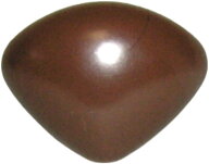 プラスチックノーズ 三角形 ライトブラウン 横幅約24mm（座金セット）ぬいぐるみ鼻 さし鼻 ぬいぐるみ材…