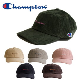 帽子 キャップ チャンピオン Champion キャップ コーデュロイ 綿 ロゴ 刺繍 ワッペン メンズ レディース ユニセックス 帽子 秋冬 AW アウトドア スポーツ ベーシックギフト