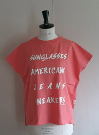 （アメリカーナ）JEANS-T（サーモン）送料無料レディース　ノーマル丈　フリーサイズ