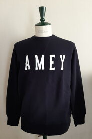 （アメリカーナ）AMEYクルー（ブラック）送料無料メンズ　ノーマル丈　フリーサイズ　裏起毛