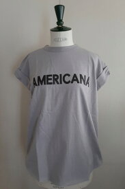 （アメリカーナ）Americana-フレンチT（グレー）送料無料レディース　ノーマル丈　フリーサイズ