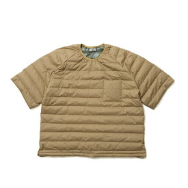 SALE25%OFF NANGA HOME ナンガ COTTON PEACH DOWN BIG TEE コットンピーチダウンビッグティー アウトドア Tシャツ ルームダウン ユニセックス 部屋着 アウトドアフィールド 冬のテレワーク ワイドシルエット ギフト