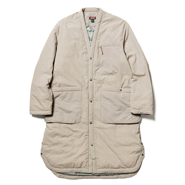 楽天市場】NANGA ナンガ NO COLLAR SOFT DOWN COAT(UNISEX) ノーカラー 
