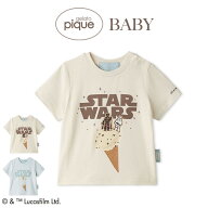 (6月5日販売開始)ジェラートピケ ベビー gelato pique BABY STAR WARS ワンポイントTシャツ pbct262401 …