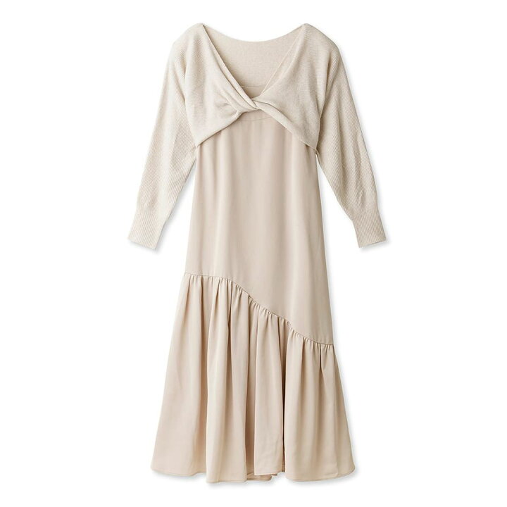 楽天市場】(SALE50%OFF) emmi atelier エミ アトリエ クロスニット  