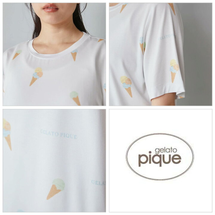 楽天市場】ジェラートピケ gelato pique プレイフルアイス柄Tシャツ 