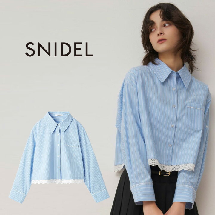 楽天市場】SALE50%OFF スナイデル SNIDEL レースディティール 
